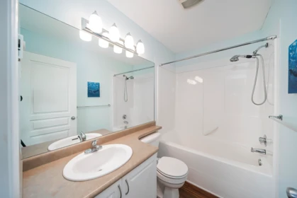 Basement Recreation Room Photo of 1 16388 85 Avenue, Surrey, BC