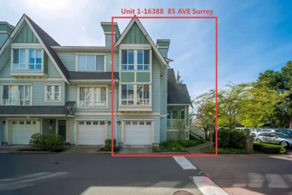 Entry Foyer Photo of 1 16388 85 Avenue, Surrey, BC