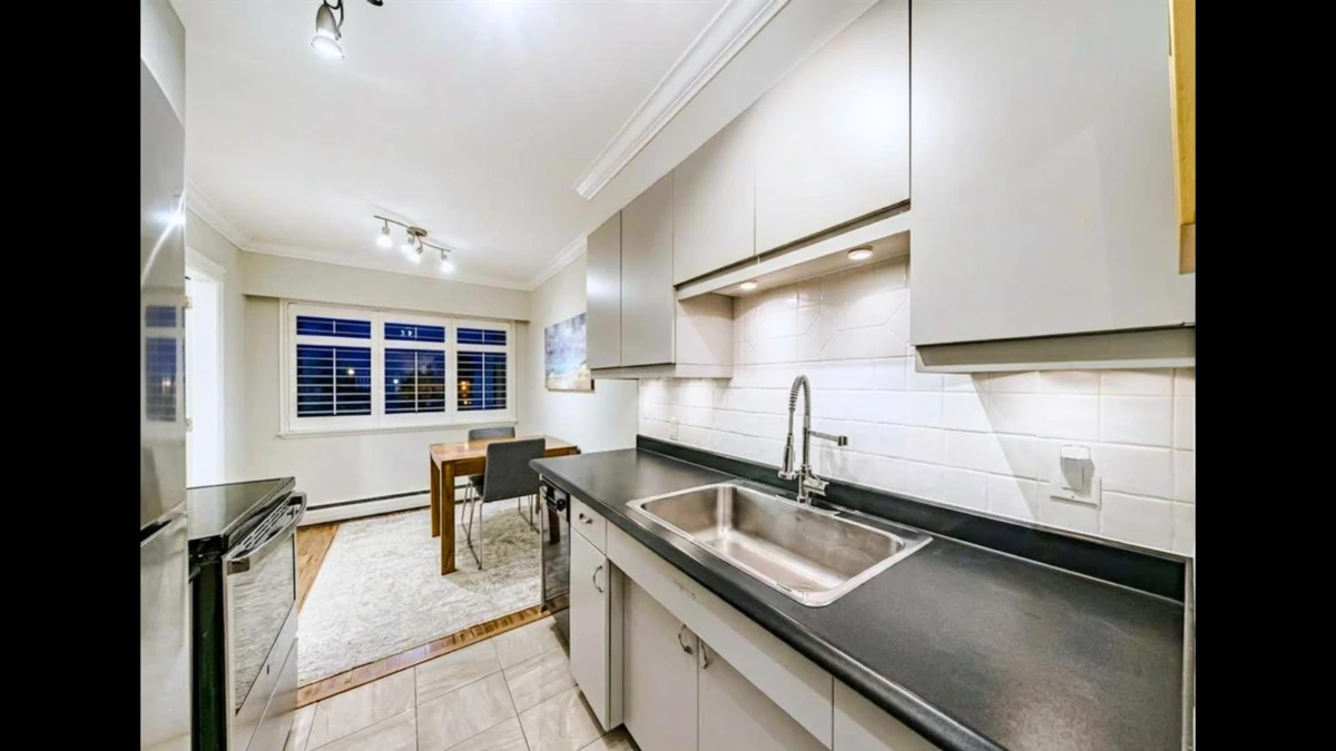 Dining Area Photo of 305 2430 Point Grey Road, Vancouver, BC