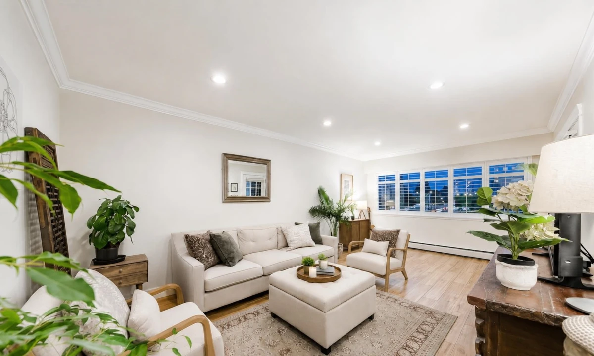 Living Room Photo of 305 2430 Point Grey Road, Vancouver, BC