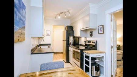 Kitchen Island Photo of 305 2430 Point Grey Road, Vancouver, BC