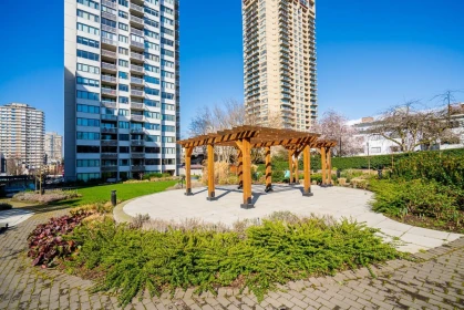 Aerial View of 204 1740 Comox Street, Vancouver, BC