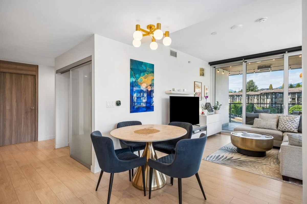 Living Room Photo of 404 4880 Lougheed Highway, Burnaby, BC