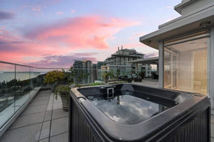 Outdoor Kitchen Photo of PH2 1473 Johnston Road, White Rock, BC