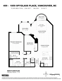 Fitness Center Photo Near PH 409 1859 Spyglass Place, Vancouver, BC