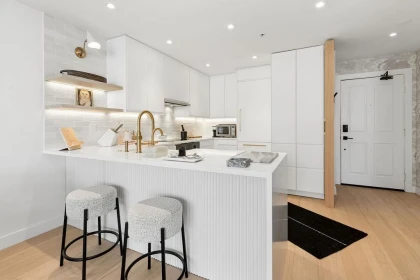 Kitchen Photo of PH 409 1859 Spyglass Place, Vancouver, BC
