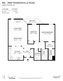 Staircase Photo of 305 31831 Peardonville Road, Abbotsford, BC