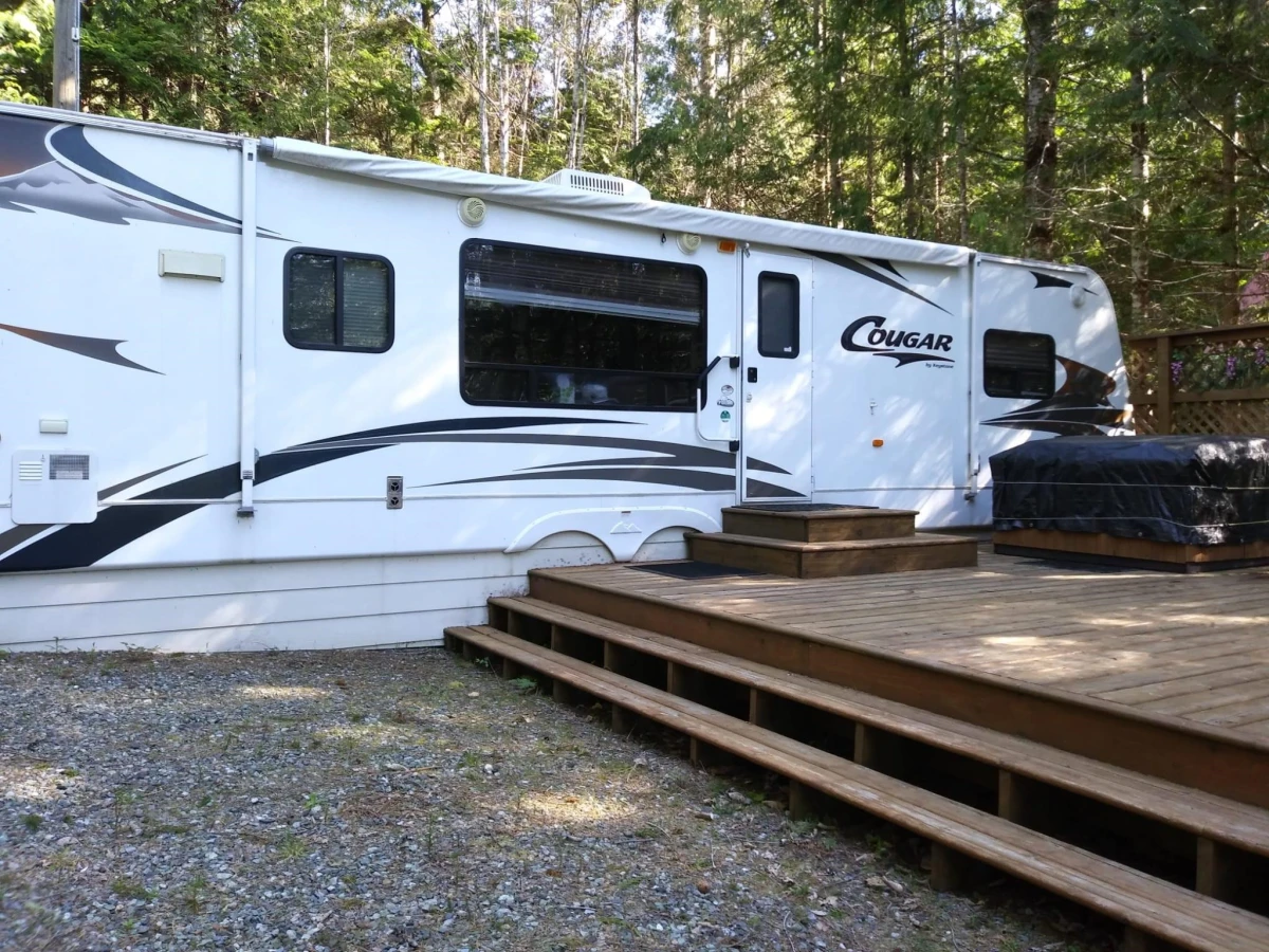 Exterior Rear Photo of 6036 Egmont Road, Egmont, BC