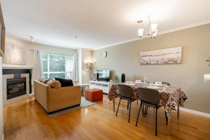 Primary Bedroom Photo of 109 6588 Southoaks Crescent, Burnaby, BC