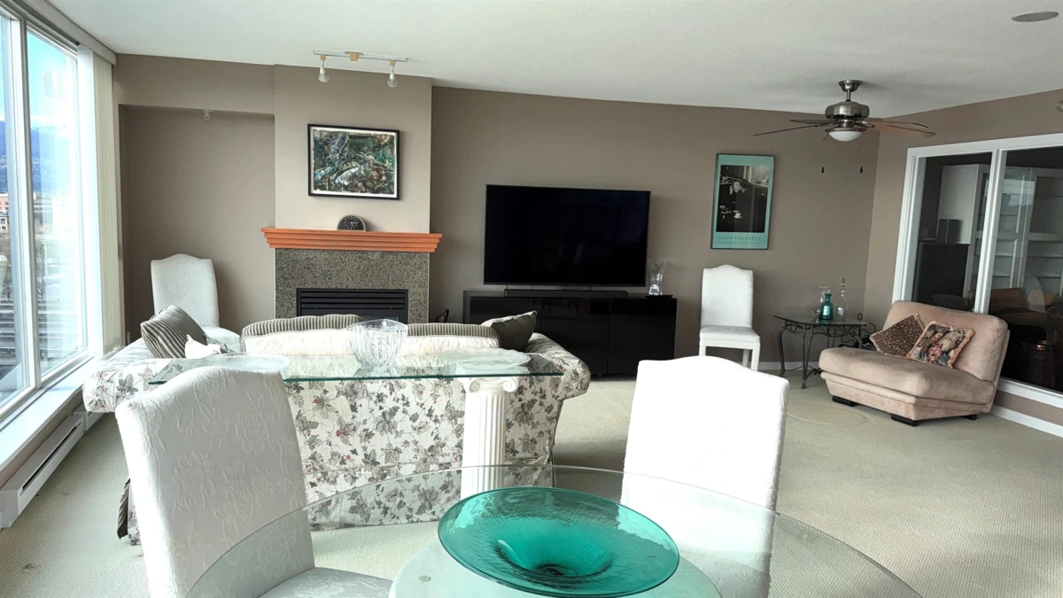 Dining Area Photo of 1305 120 Milross Avenue, Vancouver, BC