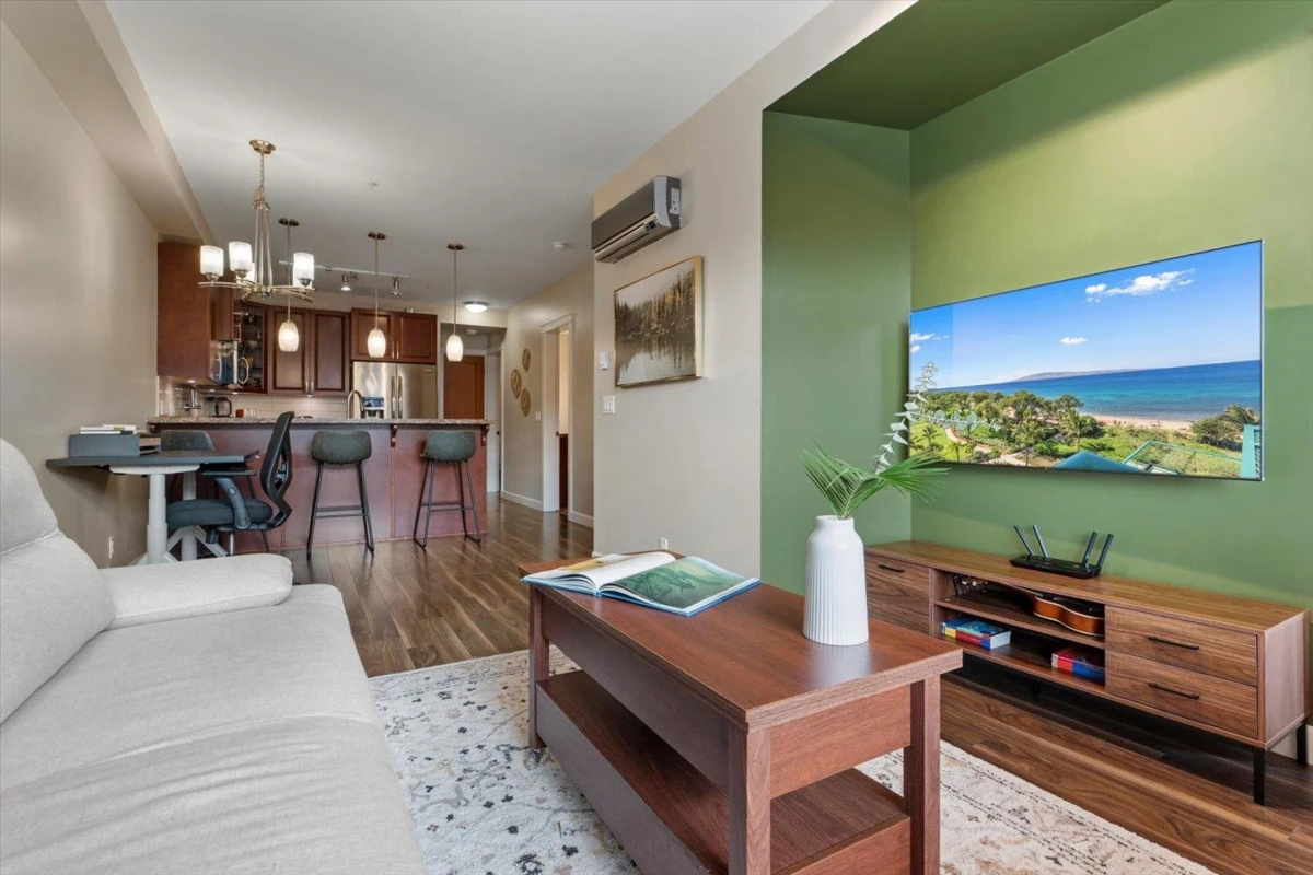 Living Room Photo of 401 8157 207 Street, Langley, BC