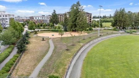 Aerial View of 401 8157 207 Street, Langley, BC