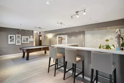 Garage Interior Photo of 205 9500 Odlin Road, Richmond, BC