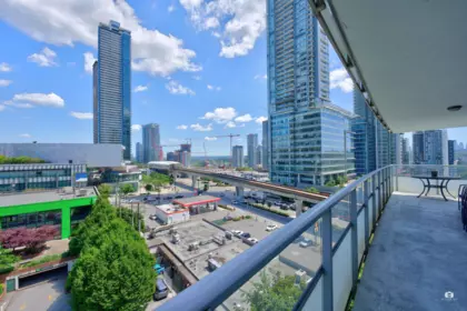 Outdoor Deck Photo of 904 4400 Buchanan Street, Burnaby, BC