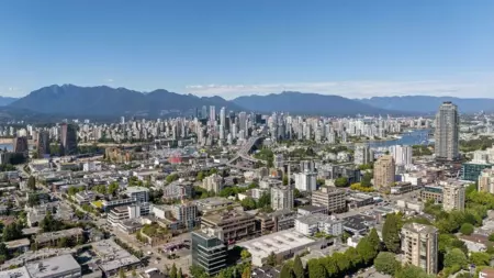 Aerial View of 1B 2775 Fir Street, Vancouver, BC