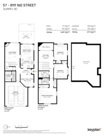 57 8111 160 Street, Surrey, BC, Surrey — Townhouse for sale