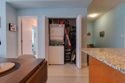 Laundry Room Photo of 508 168 East Esplanade, North Vancouver, BC