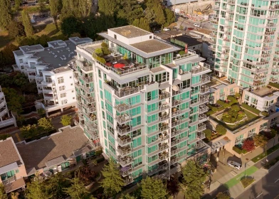 Outdoor Patio Photo of 508 168 East Esplanade, North Vancouver, BC