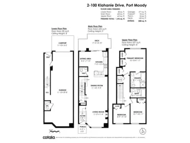 2 100 Klahanie Drive, Port Moody, BC, Port Moody — Townhouse for sale