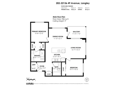 202 22136 49 Avenue, Langley, BC, Langley — Apartment/Condo for sale