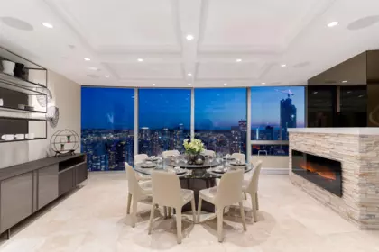 Kitchen Photo of 3603 938 Nelson Street, Vancouver, BC