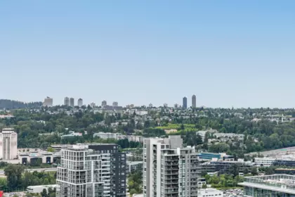 Aerial View of 2709 1955 Alpha Way, Burnaby, BC