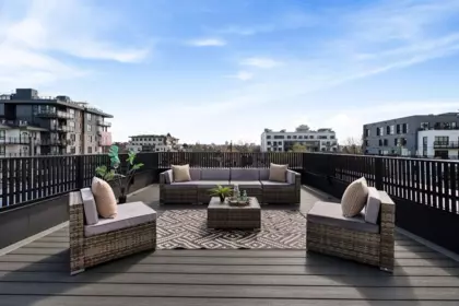 Aerial View of 1 2282 E 8th Avenue, Vancouver, BC