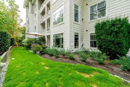 Outdoor Kitchen Photo of 103 3625 Windcrest Drive, North Vancouver, BC