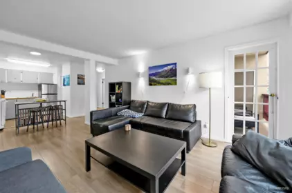 Kitchen Island Photo of 201 8680 Fremlin Street, Vancouver, BC