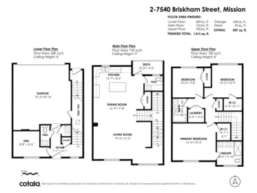 Family Room Photo of 2 7540 Briskham Street, Mission, BC