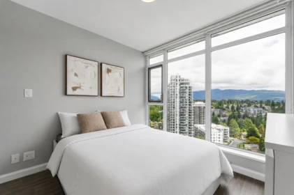 Bedroom 3 Photo of 2107 520 Como Lake Avenue, Coquitlam, BC