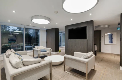 Entry Foyer Photo of 2107 520 Como Lake Avenue, Coquitlam, BC