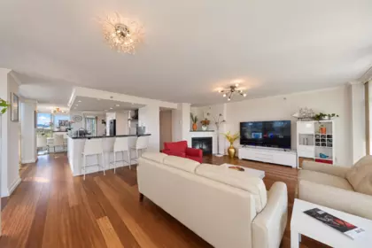 Living Room Photo of 2701 4400 Buchanan Street, Burnaby, BC