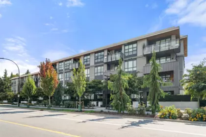 Aerial View of 115 747 E 3rd Street, North Vancouver, BC