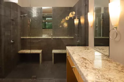 Powder Room Photo of 1015 Eyremount Drive, West Vancouver, BC