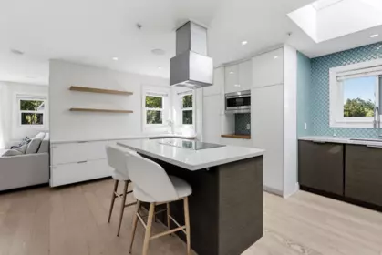 Kitchen Island Photo of 407 1206 W 14th Avenue, Vancouver, BC