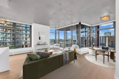 Living Room Photo of 1806 128 W Cordova Street, Vancouver, BC
