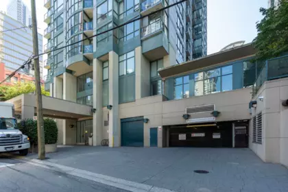Aerial View of 607 1239 W Georgia Street, Vancouver, BC