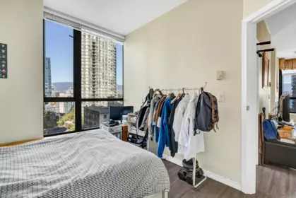 Bedroom 2 Photo of 607 1239 W Georgia Street, Vancouver, BC