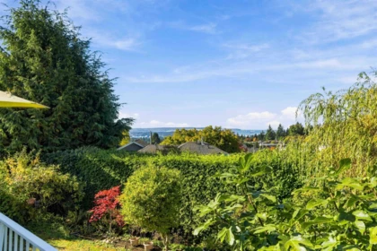 Aerial View of 4243 Delbrook Avenue, North Vancouver, BC