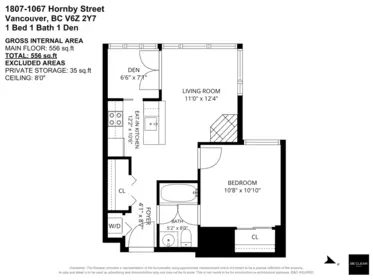 Exterior Rear Photo of 1807 1068 Hornby Street, Vancouver, BC