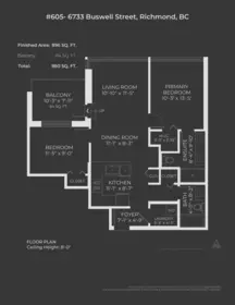 605 6733 Buswell Street, Richmond, BC, Richmond — Apartment/Condo for sale