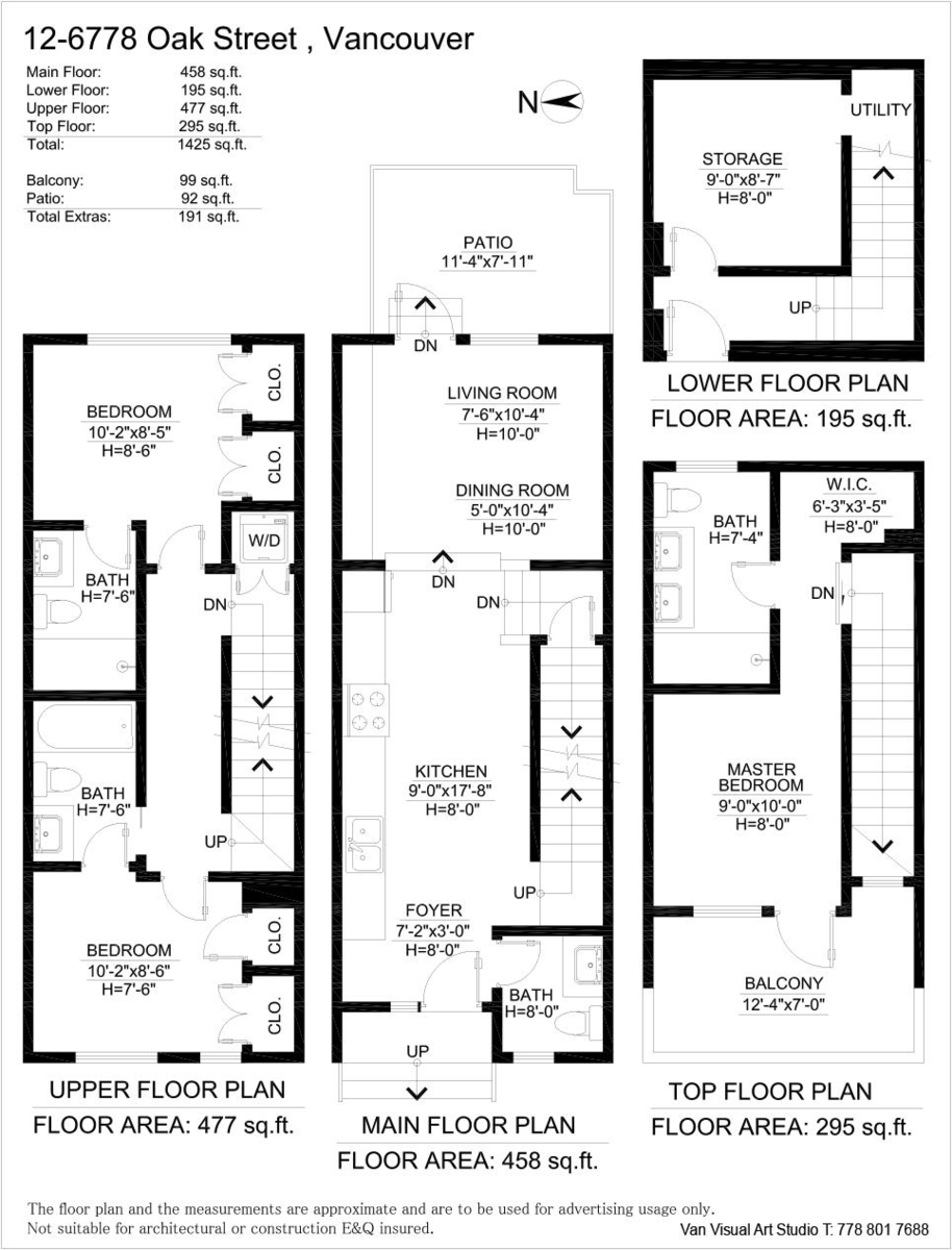 Backyard Photo of 12 6778 Oak Street, Vancouver, BC