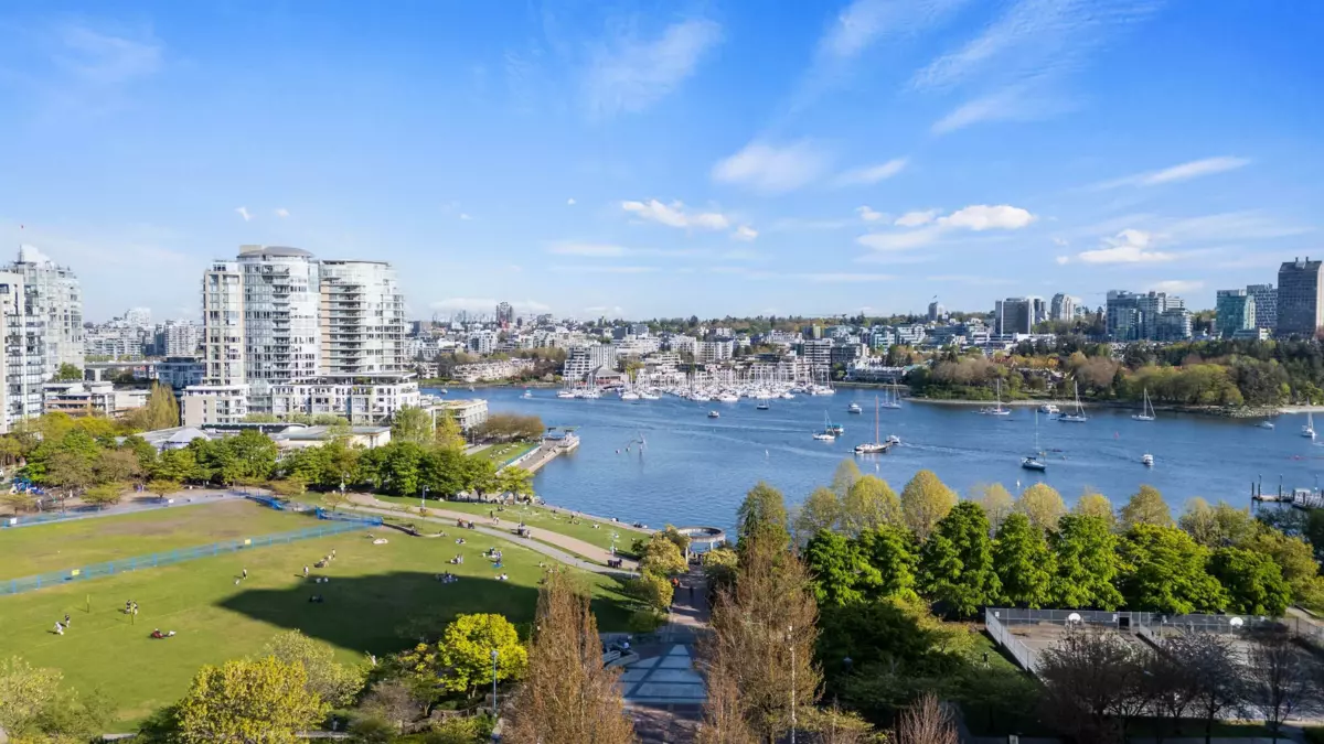 Aerial View of 4201 1408 Strathmore Mews, Vancouver, BC