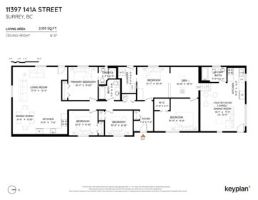 Aerial View of 11397 141a Street, Surrey, BC