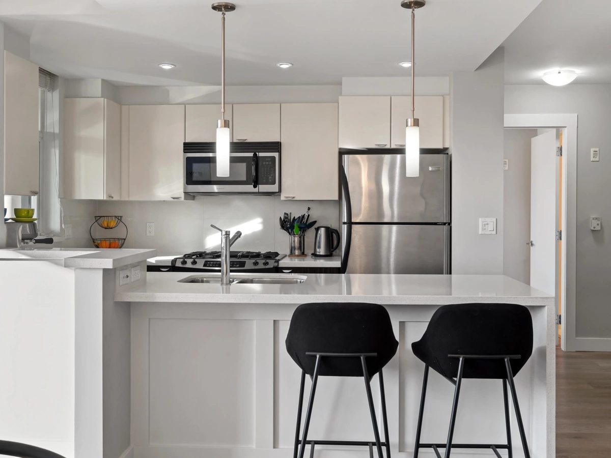 Dining Area Photo of 308 160 W 3rd Street, North Vancouver, BC