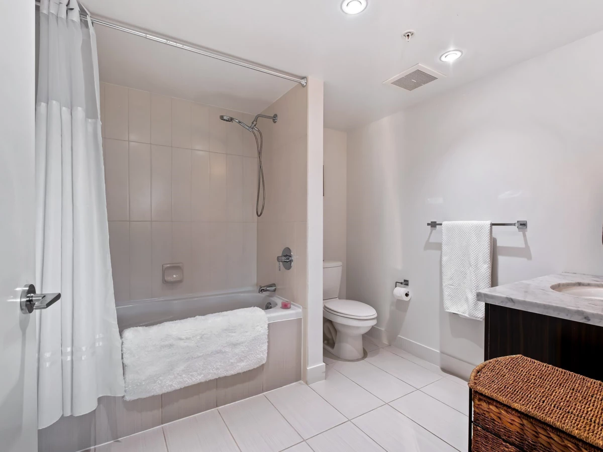 Powder Room Photo of 308 160 W 3rd Street, North Vancouver, BC