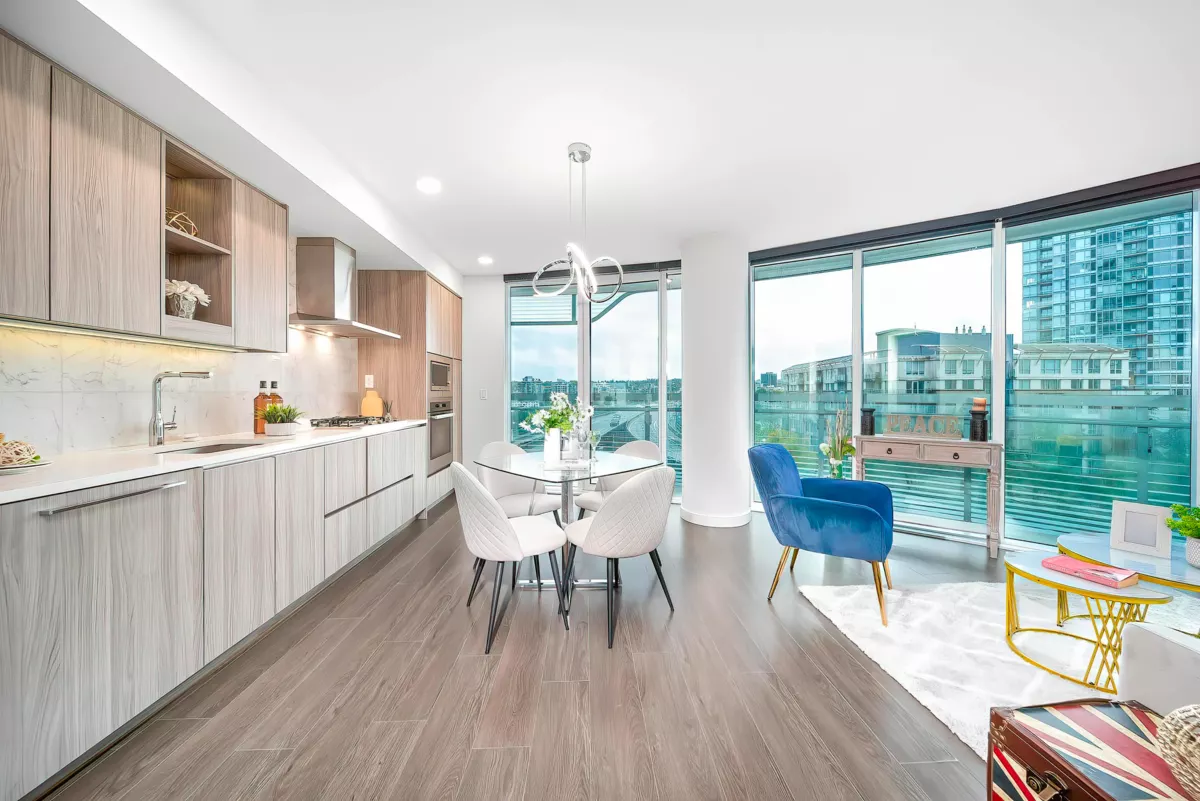 Exterior Rear Photo of 785 87 Nelson Street, Vancouver, BC