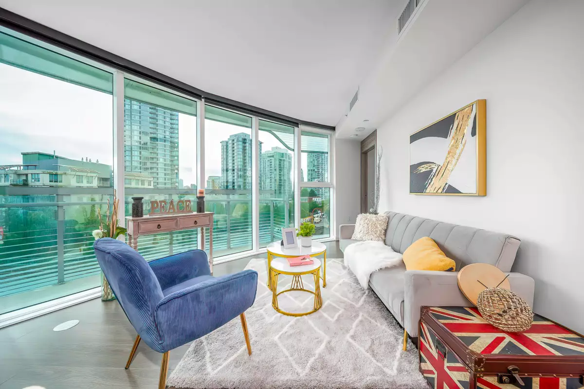 Living Room Photo of 785 87 Nelson Street, Vancouver, BC