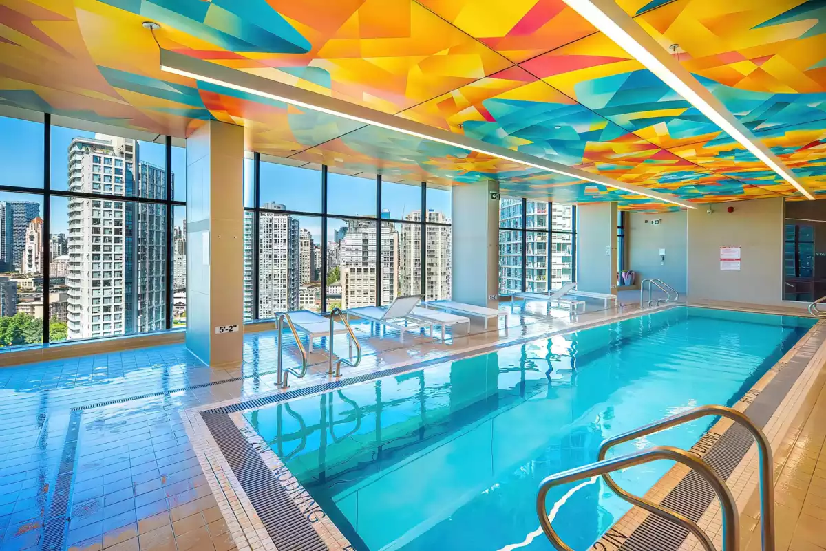 Primary Bathroom Photo of 785 87 Nelson Street, Vancouver, BC